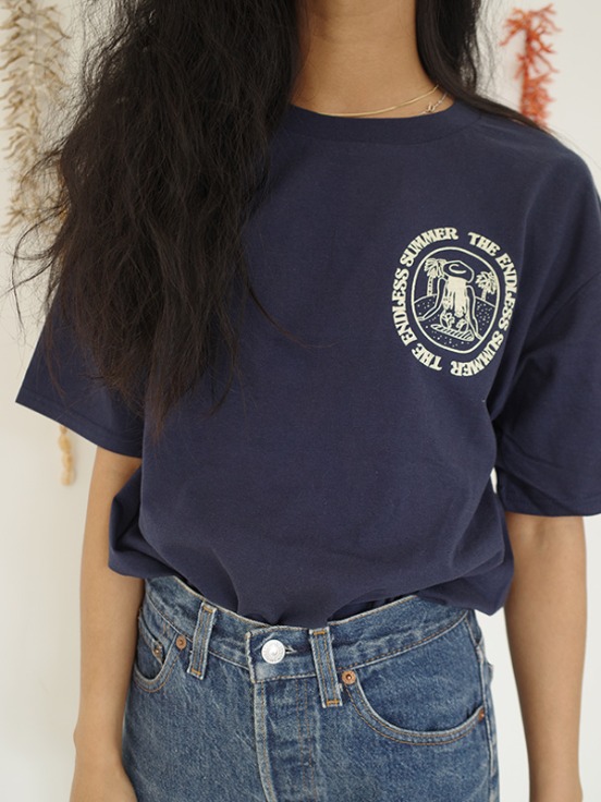 THE ENDLESS SUMMER TEE / NAVY