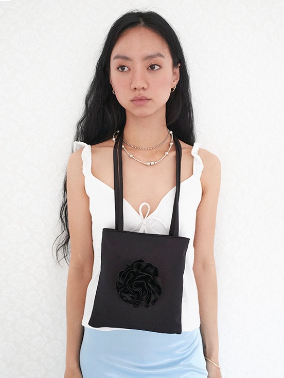 Rose mini bag / Black